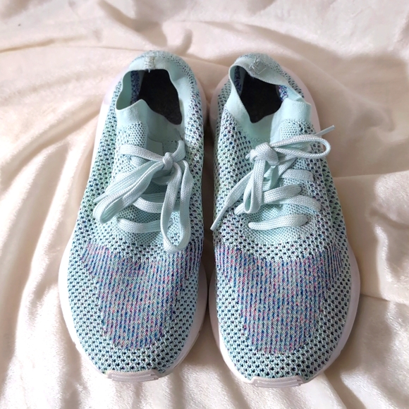 adidas Swift Run Primeknit (Ice Blue) - Picture 5 of 6